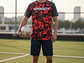 Polera Penalty Camuflaje Negro Rojo - Miniatura 7