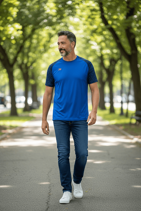 Polera Penalty Digital UV IX Azul