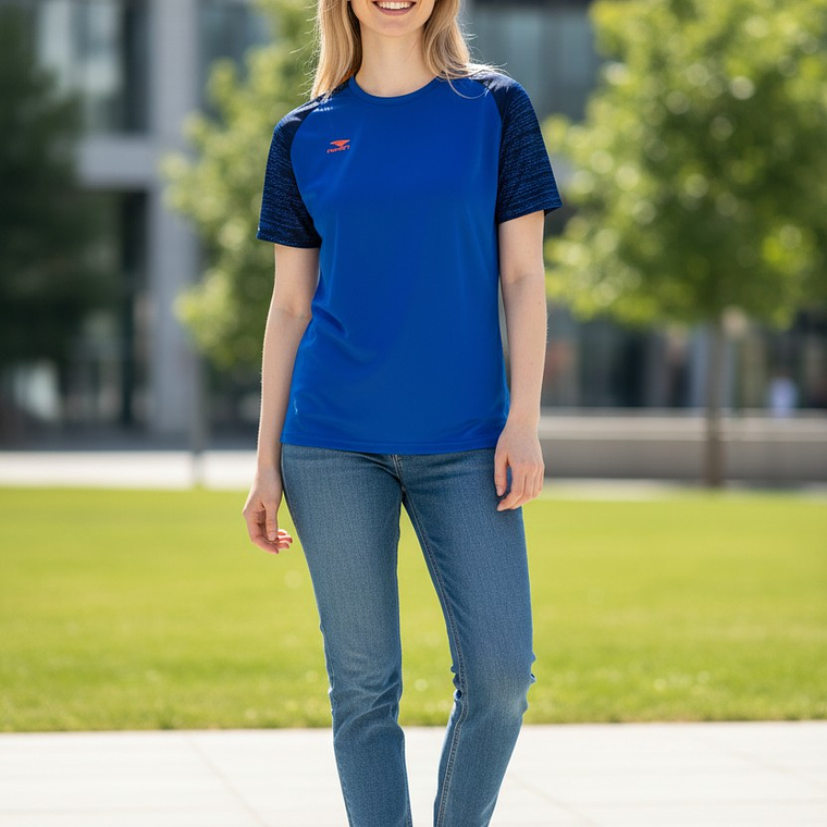 Polera Penalty Digital UV IX Azul 5