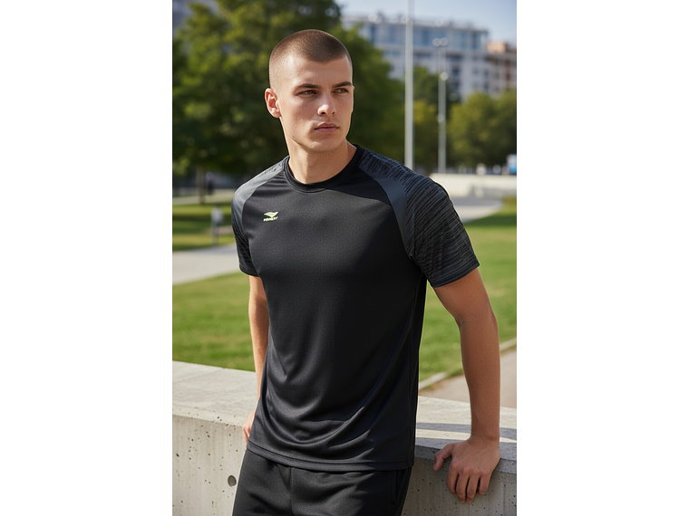 Polera Penalty Digital UV IX Negro 4