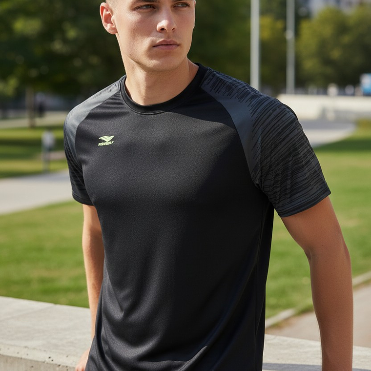 Polera Penalty Digital UV IX Negro 4