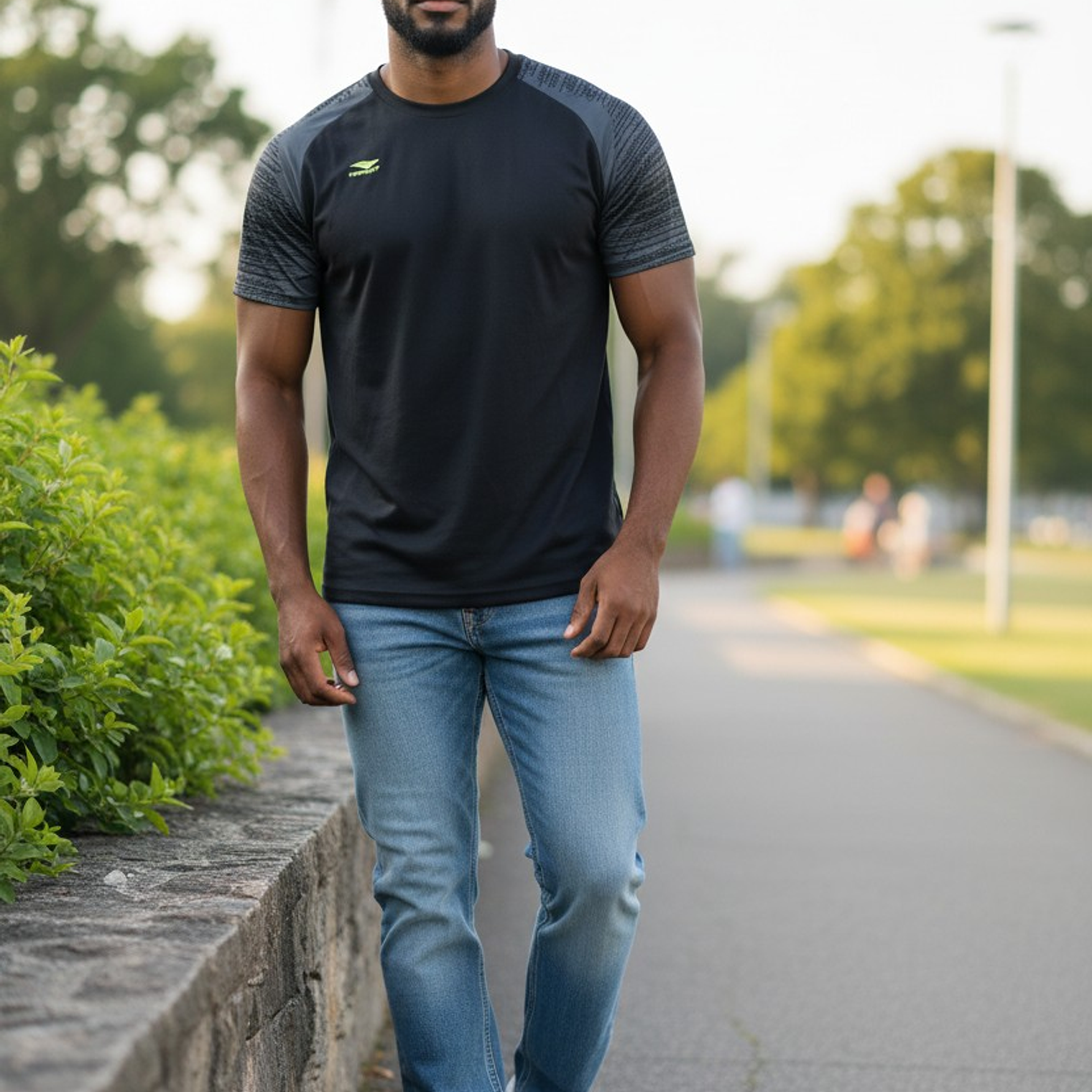 Polera Penalty Digital UV IX Negro 6