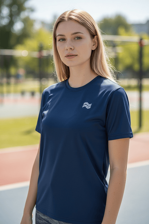 Polera Penalty Flamula Azul Oscuro