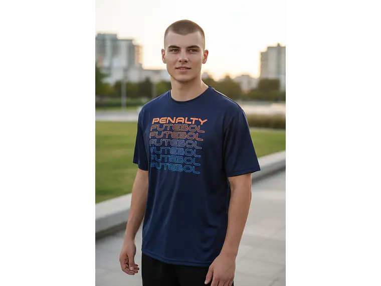 Polera Penalty Futbol Azul Oscuro 5