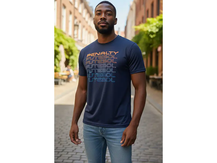 Polera Penalty Futbol Azul Oscuro 2