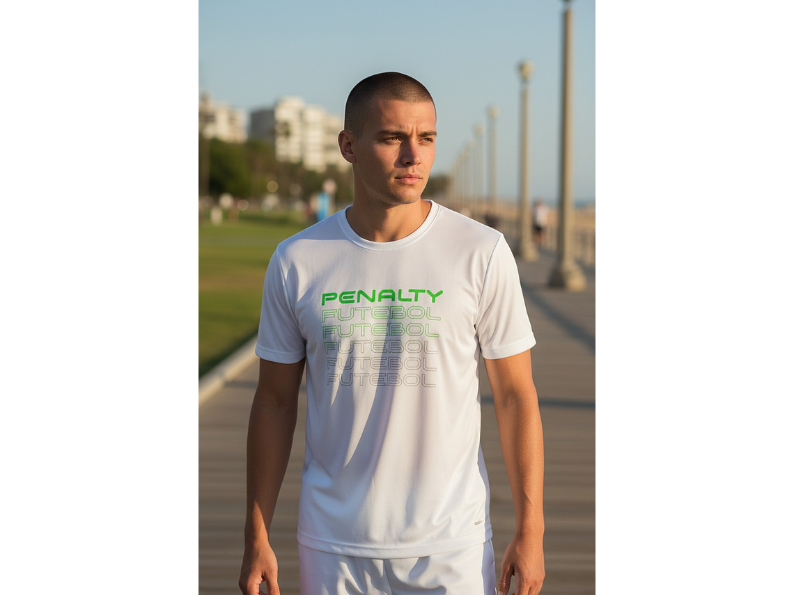 Polera Penalty Fútbol Blanco 3