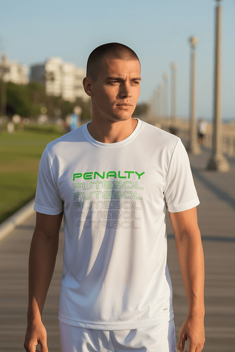 Polera Penalty Fútbol Blanco