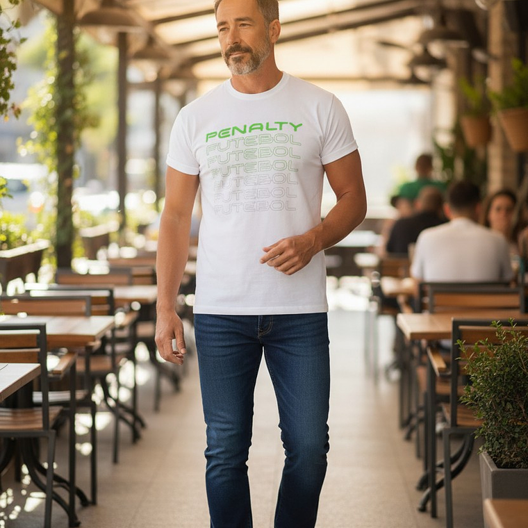 Polera Penalty Fútbol Blanco 5