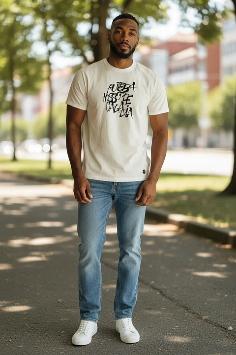 Polera Penalty Futbol Diario Blanco