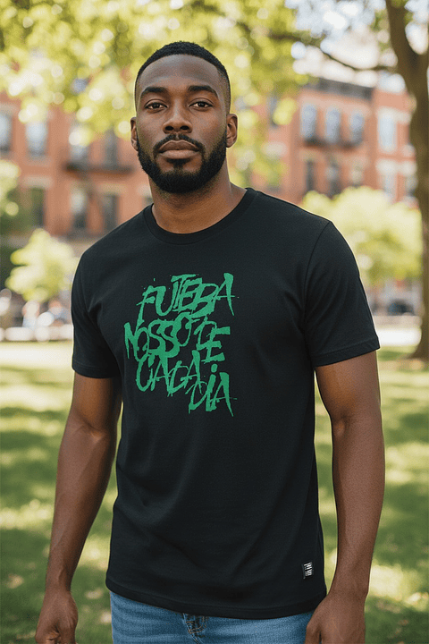 Polera Penalty Futbol Diario Negro