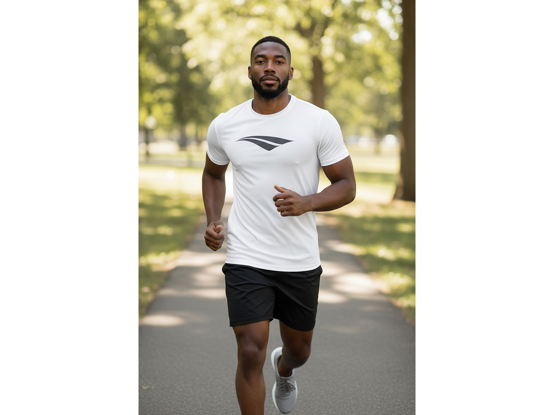 Polera Penalty Logomania Blanco 2