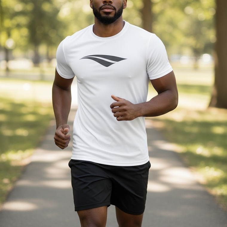 Polera Penalty Logomania Blanco 2