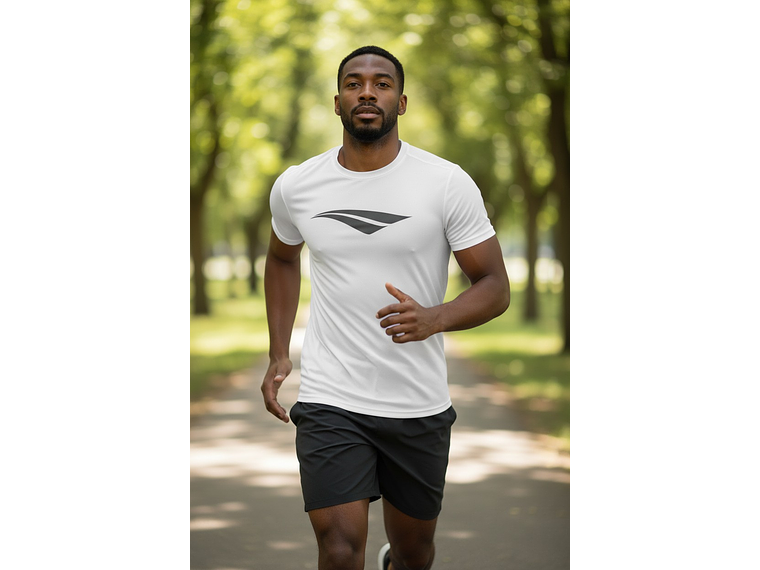 Polera Penalty Logomania Blanco 3