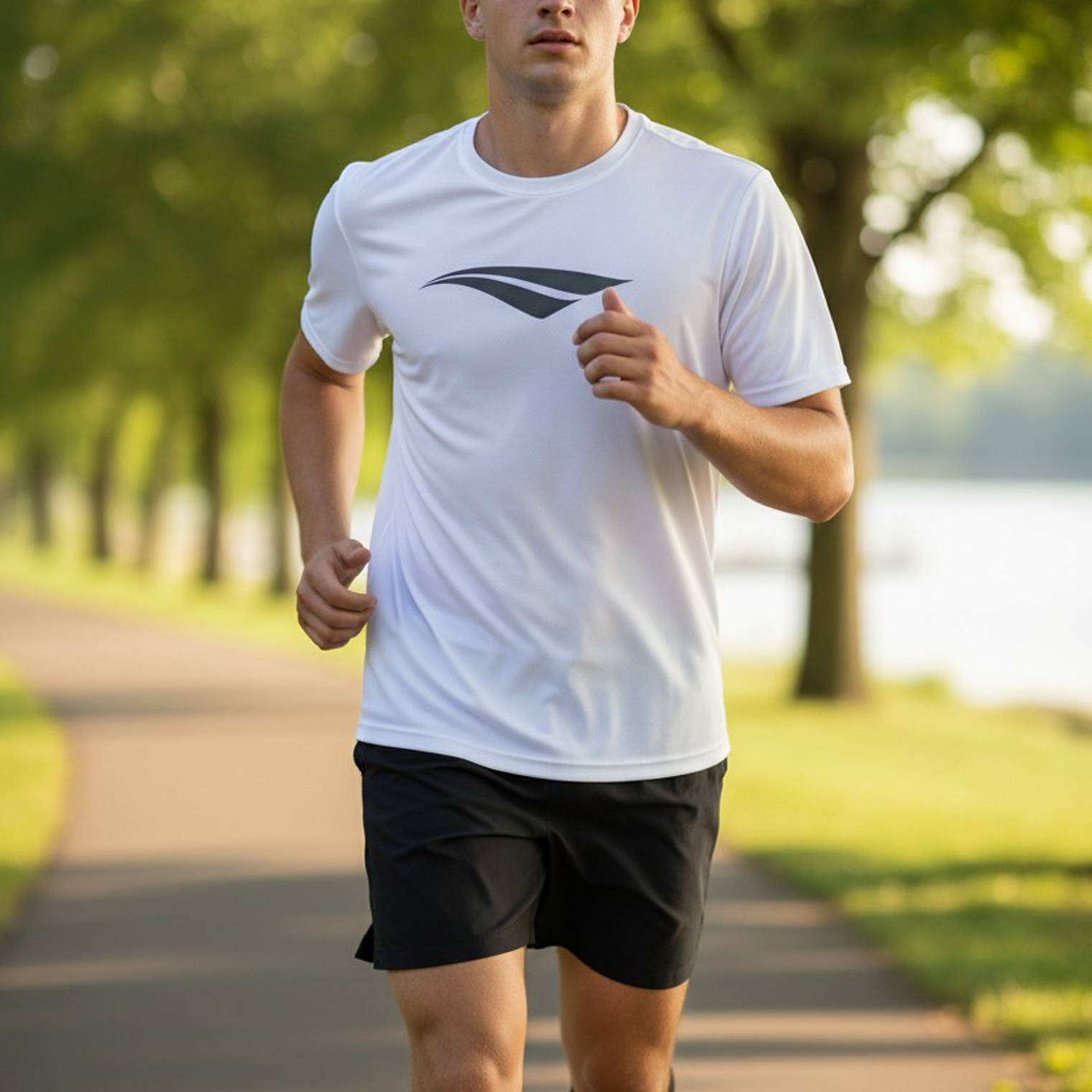 Polera Penalty Logomania Blanco 5