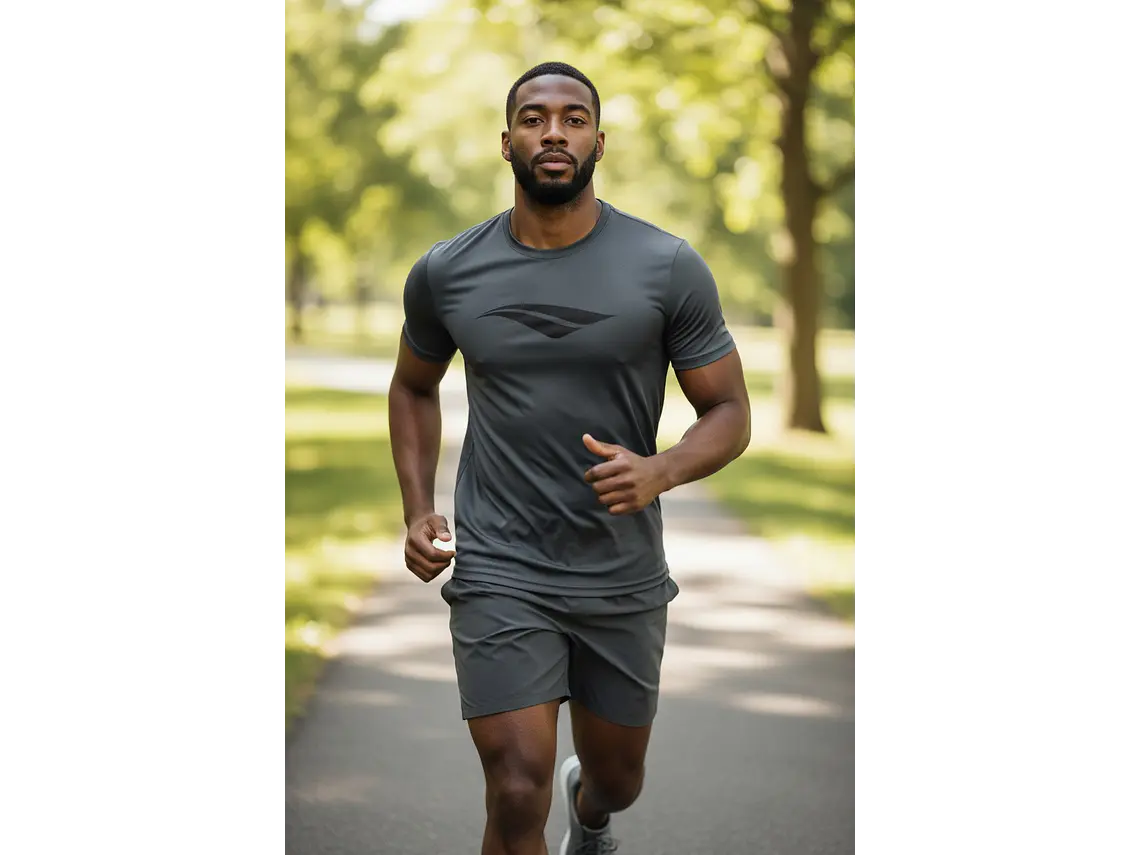 Polera Penalty Logomania Gris Oscuro 2