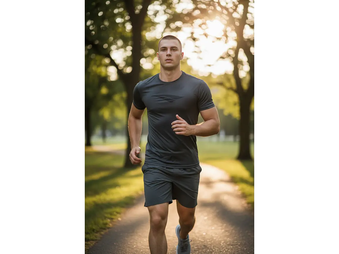 Polera Penalty Logomania Gris Oscuro 5