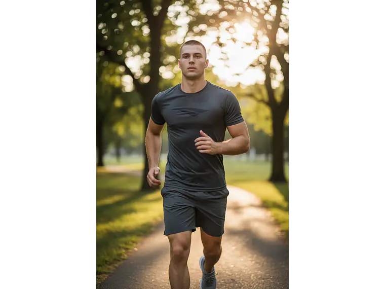 Polera Penalty Logomania Gris Oscuro 5