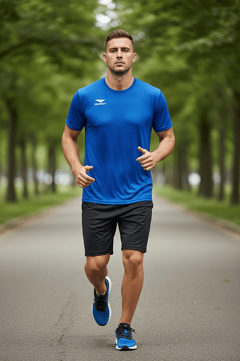 Polera Penalty Matis X Azul Rey