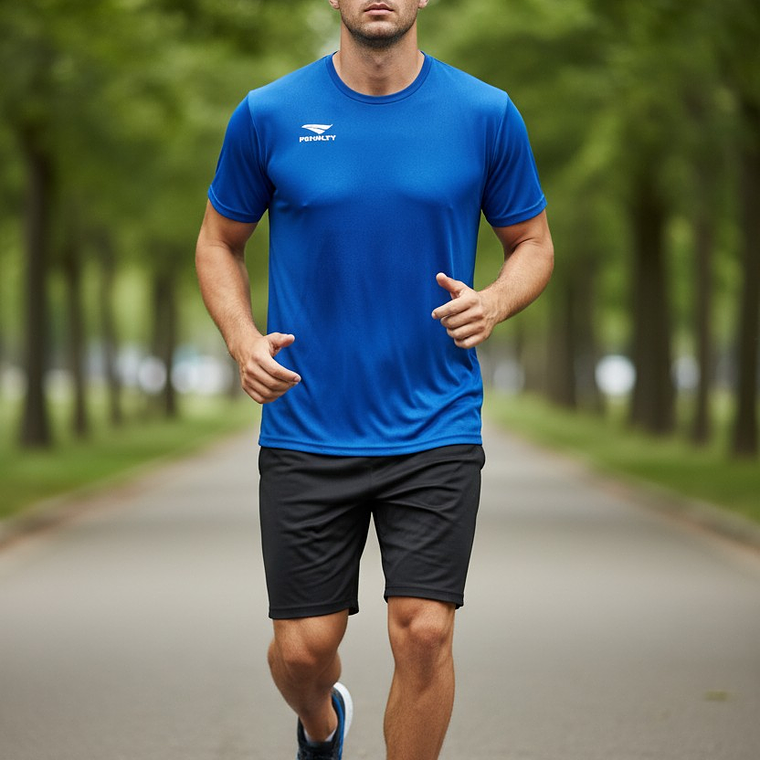 Polera Penalty Matis X Azul Rey 2