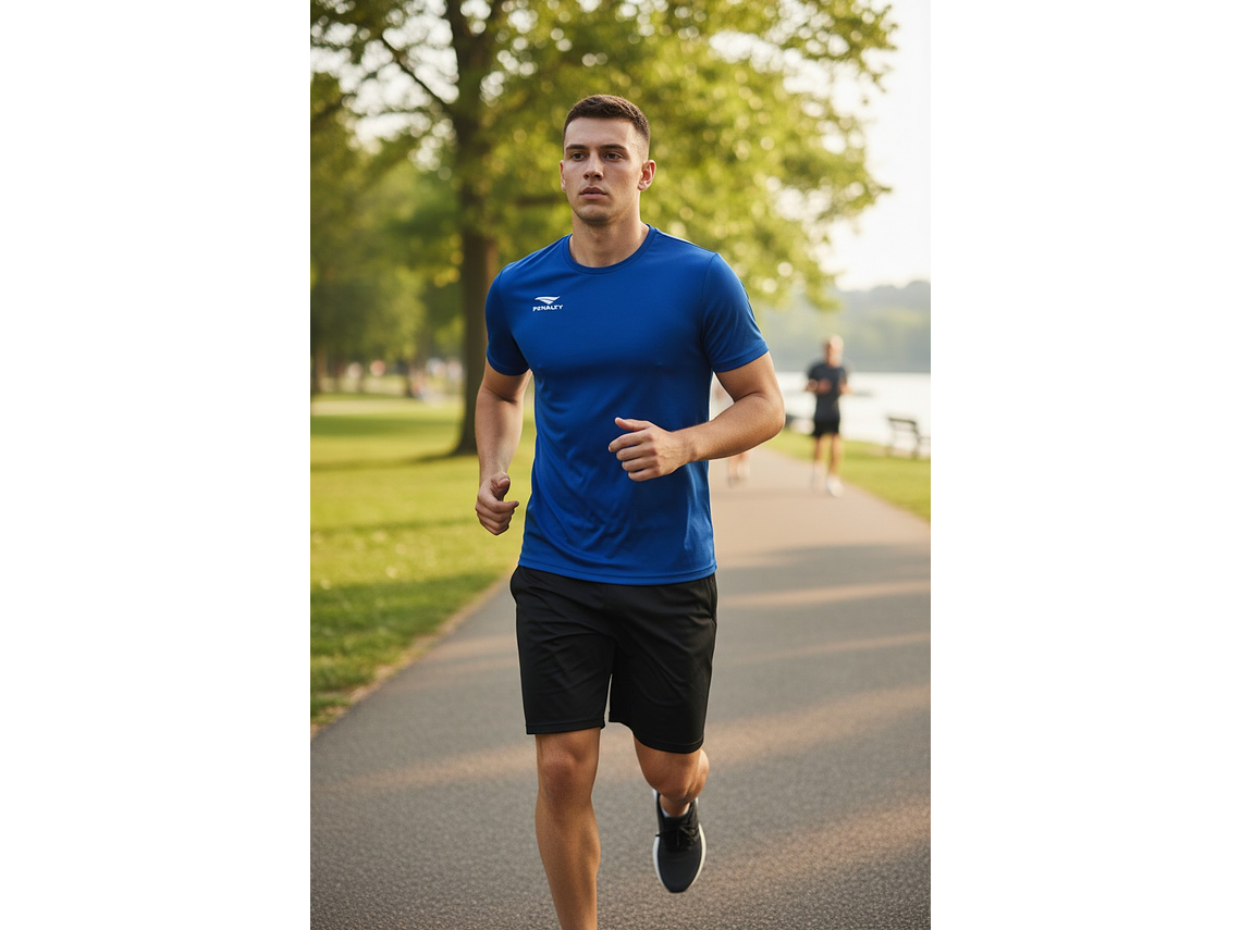 Polera Penalty Matis X Azul Rey 4