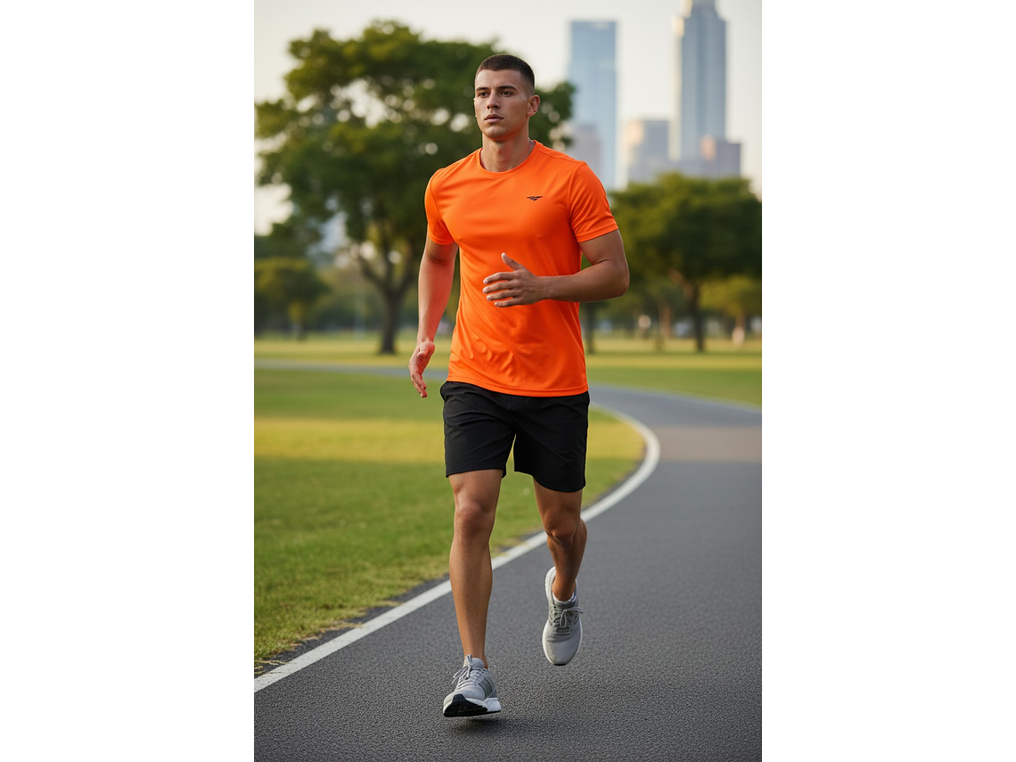 Polera Penalty Matis X 603 Naranjo 5