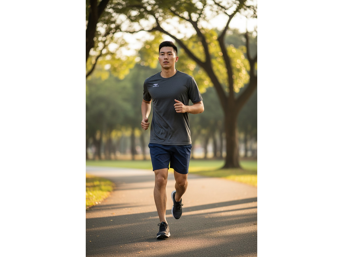 Polera Penalty Matis X Plomo 4