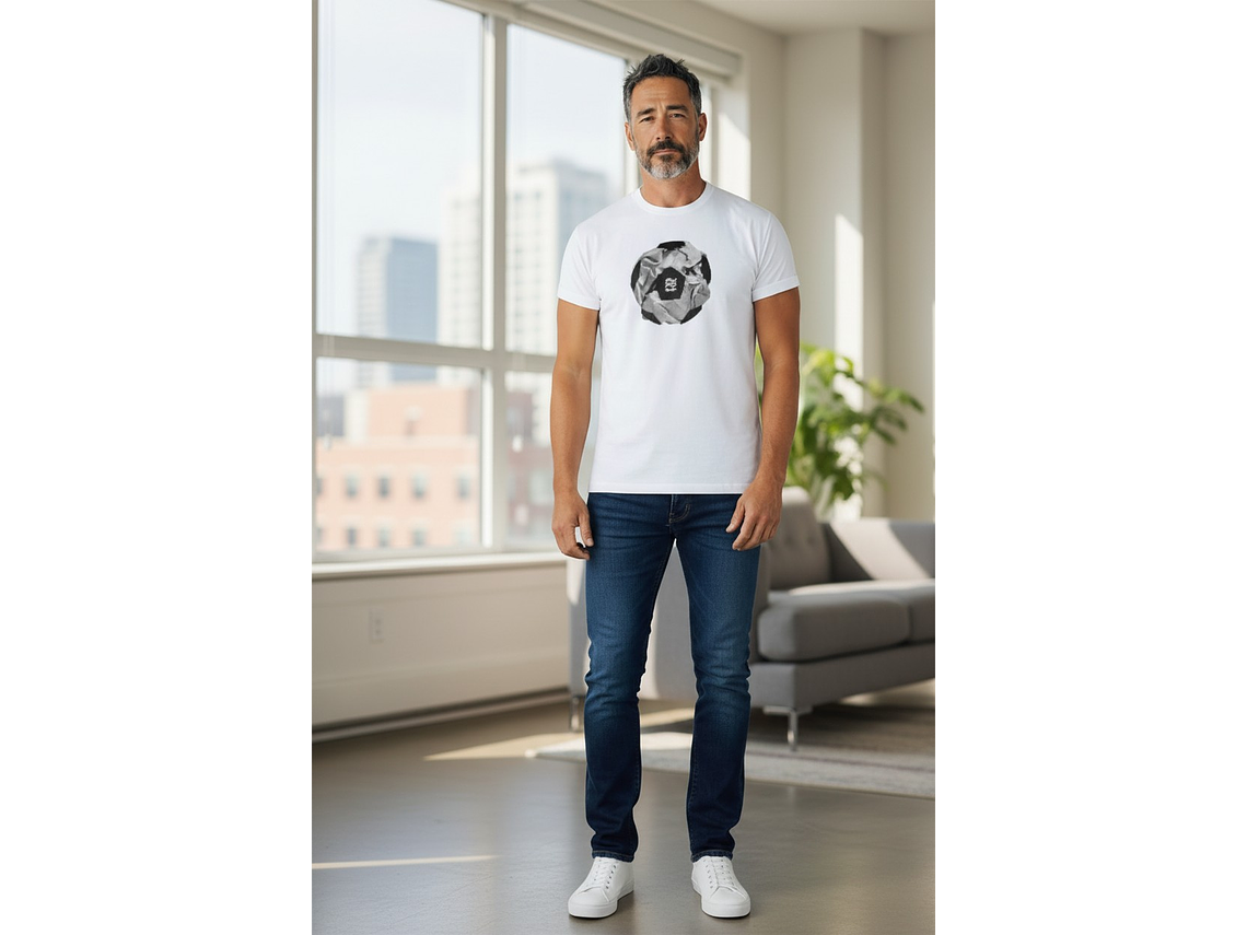 Polera Penalty Pelota Blanco 5