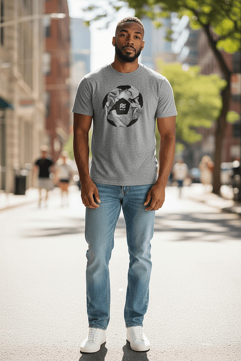 Polera Penalty Pelota Gris