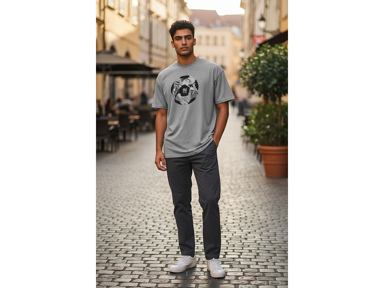 Polera Penalty Pelota Gris 4