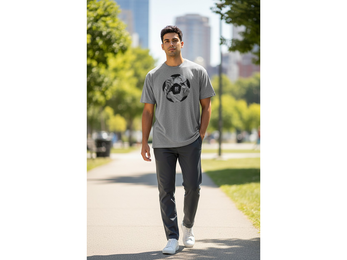 Polera Penalty Pelota Gris 5