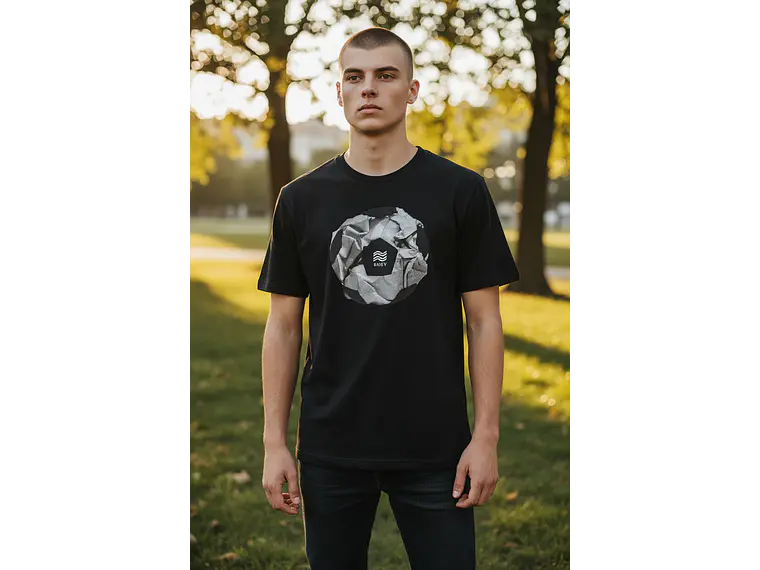 Polera Penalty Pelota Negro 4