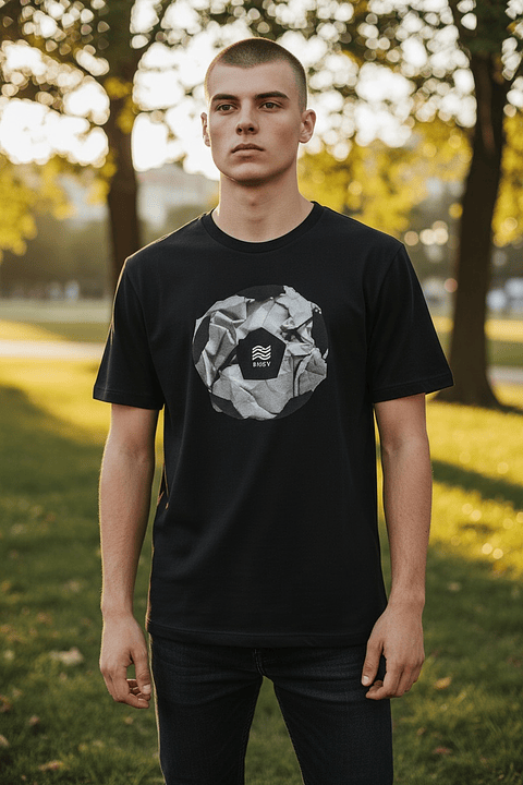 Polera Penalty Pelota Negro