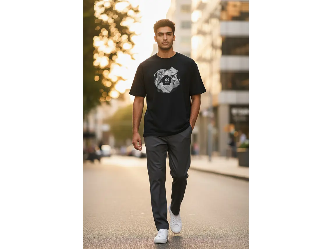 Polera Penalty Pelota Negro 5