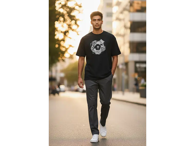 Polera Penalty Pelota Negro 5