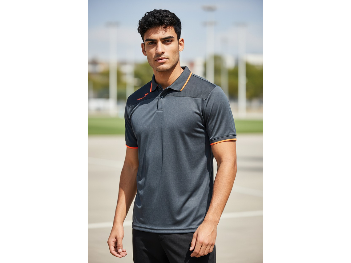 Polera Penalty Polo Br70 UV Plomo 3
