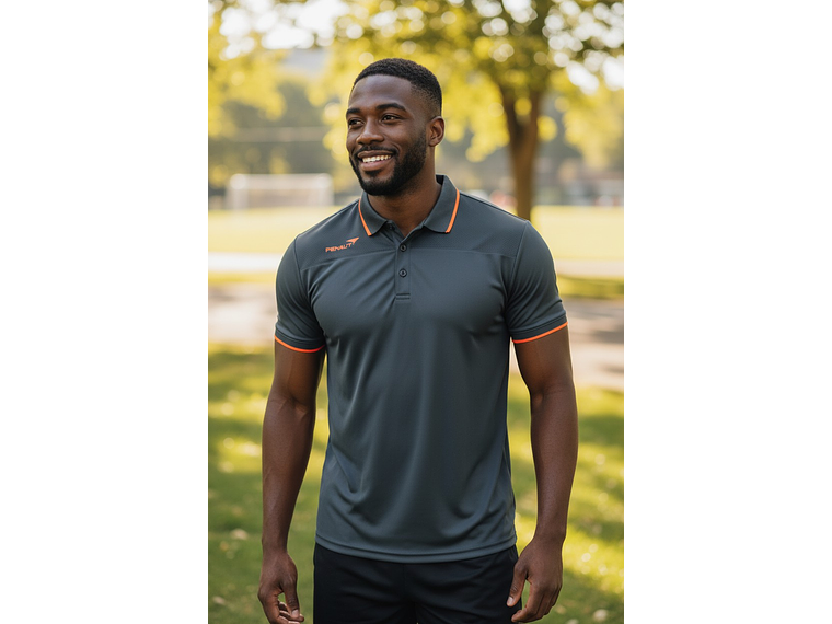 Polera Penalty Polo Br70 UV Plomo 5