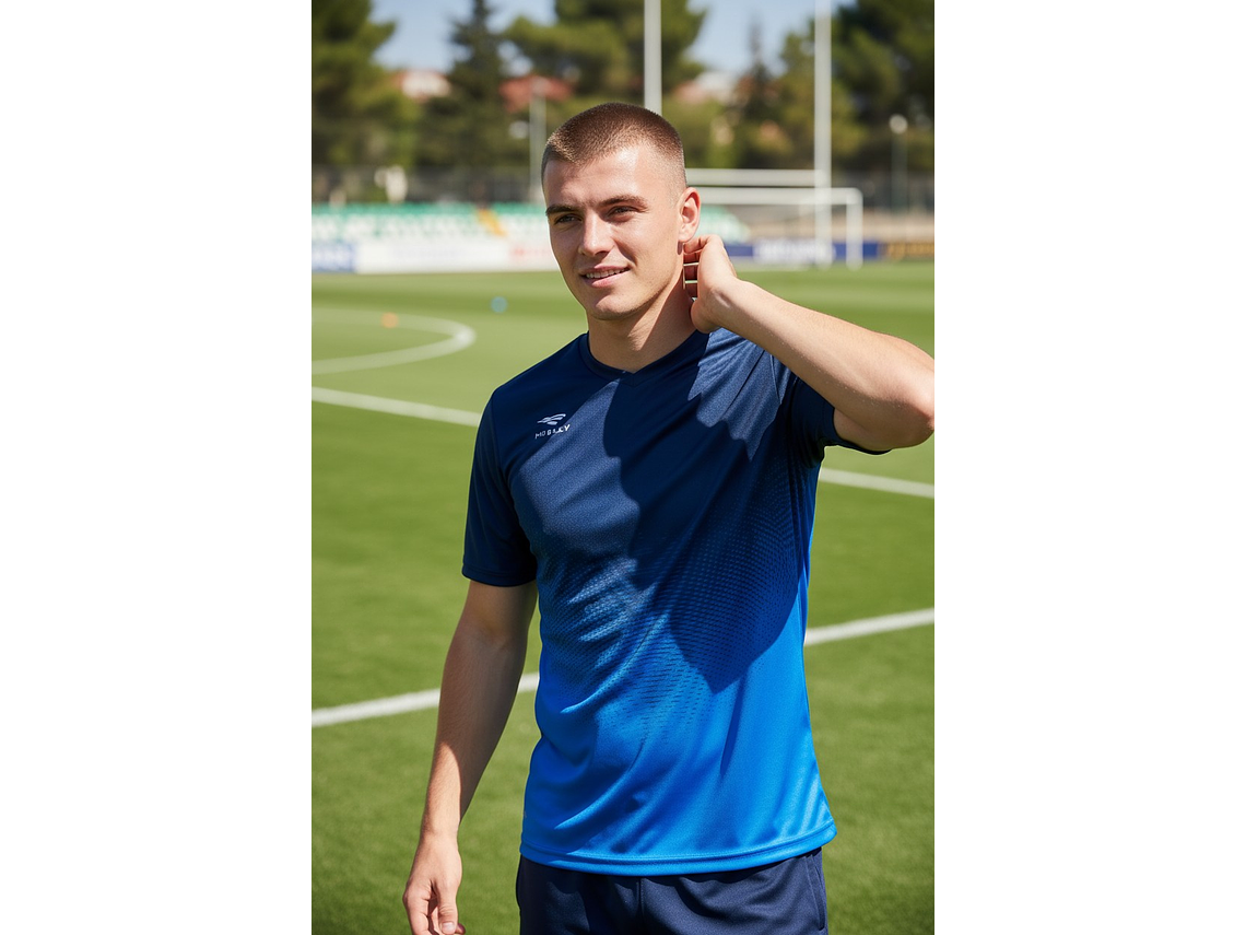 Polera Penalty Prisma Azul Oscuro Azul 2