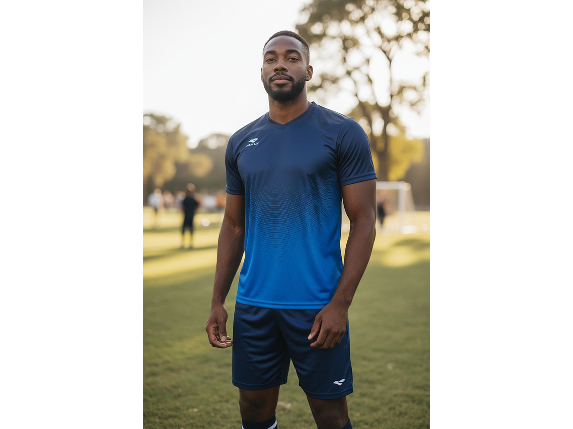 Polera Penalty Prisma Azul Oscuro Azul 3