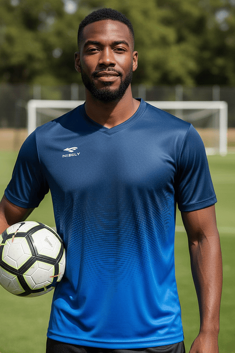 Polera Penalty Prisma Azul Oscuro Azul