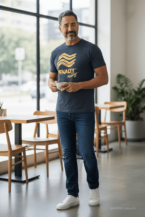 Camiseta Penalty Raiz Brush Azul