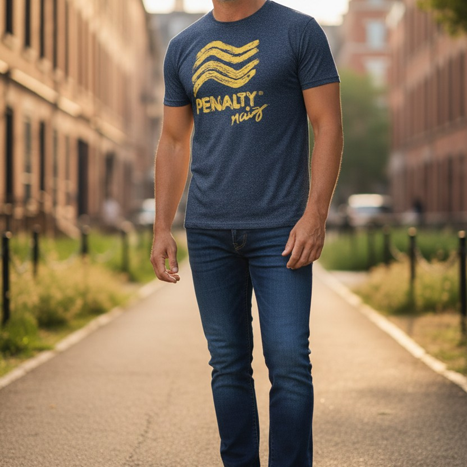 Camiseta Penalty Raiz Brush Azul 8