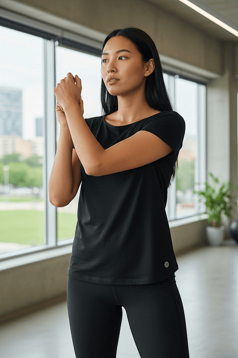 Polera Penalty Raiz Mujer Negro