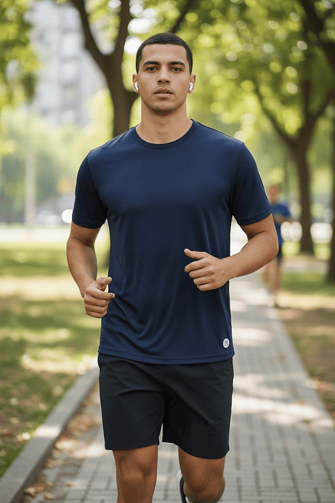 Polera Penalty Raiz Juv. Azul Oscuro