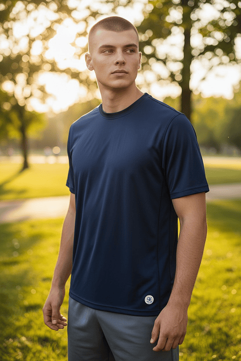 Polera Penalty Raiz Juv. Azul Oscuro