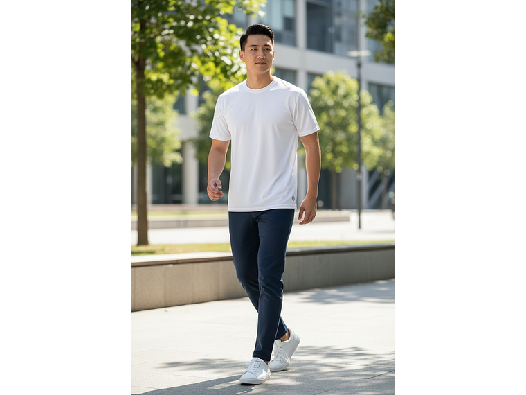 Polera Penalty Raiz Juvenil Blanco 5