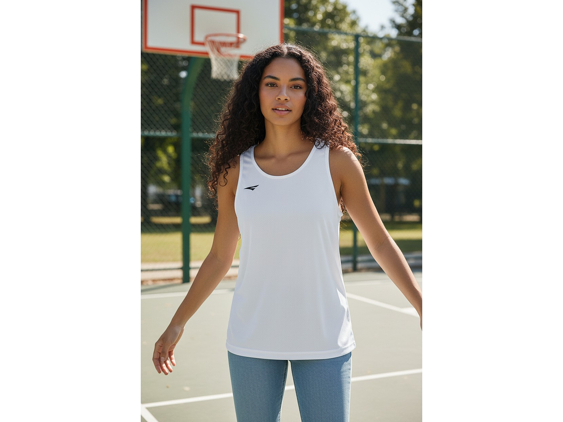 Polera Sin Manga Penalty 284 Femenina Blanco 7