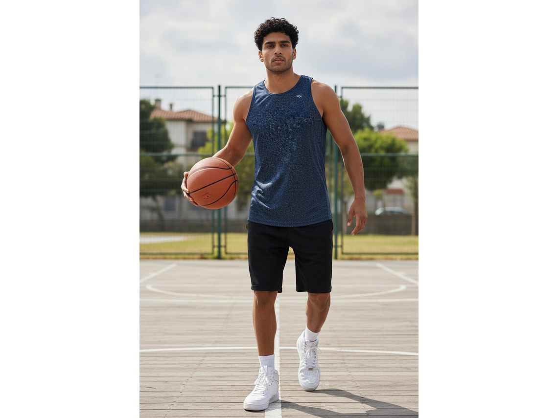 Polera Sin Manga Penalty Duo Azul 3