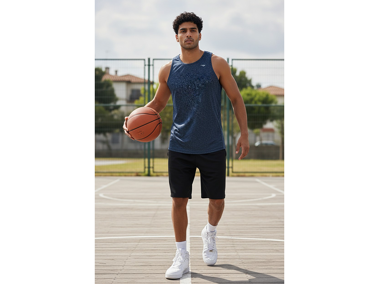 Polera Sin Manga Penalty Duo Azul 3