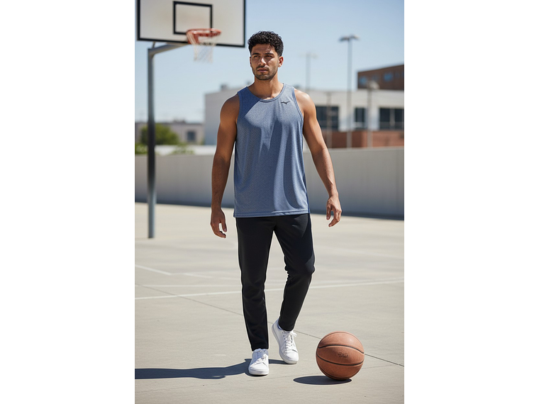 Polera Sin Manga Penalty Duo Gris 3