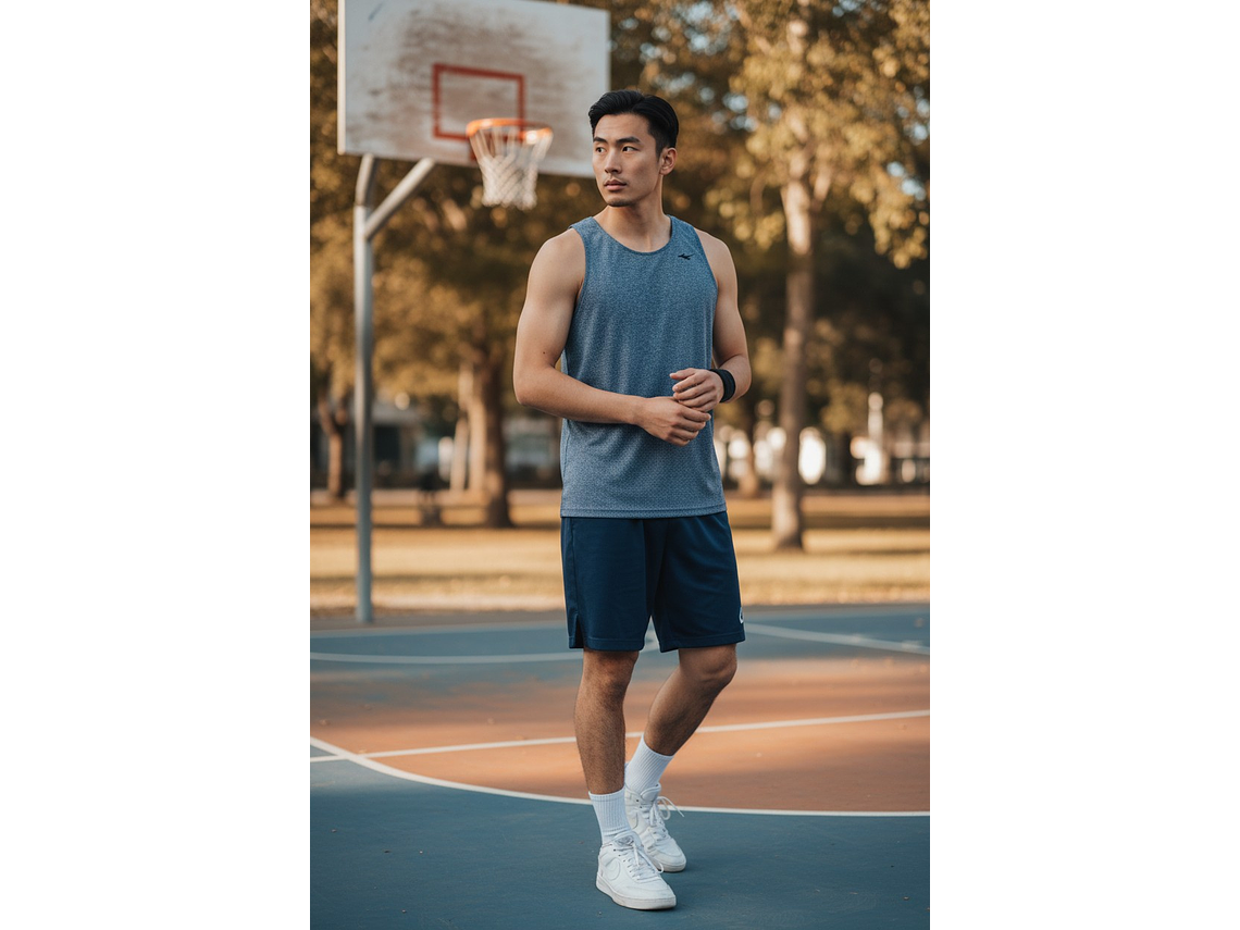 Polera Sin Manga Penalty Duo Gris 4